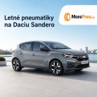 Letné pneumatiky na Daciu Sandero: rozmery, modely a tipy na výber