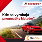 Kde sa vyrábajú pneumatiky Matador?