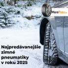 Najpredávanejšie zimné pneumatiky na Slovensku v roku 2025