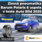 Úspech Barum Polaris 6 v teste Auto Bild 2025 – medzi najlepšími zimnými pneumatikami roka