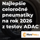 Najlepšie celoročné pneumatiky na rok 2026 z testov ADAC